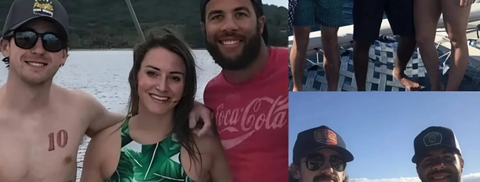 Bubba Wallace was accused of having an affair with Ryan Blaney’s wife after they had an overnight camping and fishing trip. Ryan was the one who discovered it when they were both naked together…