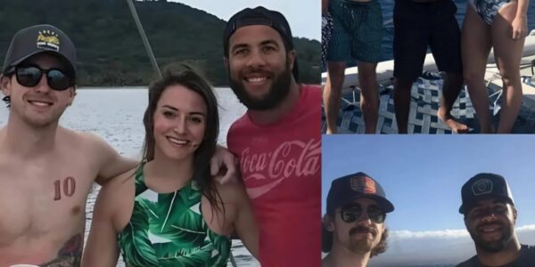 Bubba Wallace was accused of having an affair with Ryan Blaney’s wife after they had an overnight camping and fishing trip. Ryan was the one who discovered it when they were both naked together…
