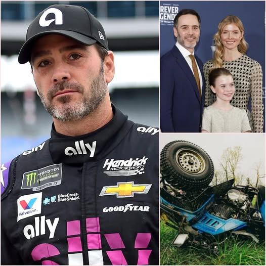 SAD NEWS: The family of former Nascar driver Hendrick, Jimmie Johnson has released a heartbreaking statement about the driver and his family following an ATV crash over the weekend…