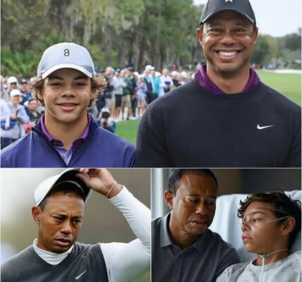 IMPACT NEWS: Golf fans are choking up and praying as Tiger Woods shares heartbreaking news about his beloved son, Charlie Woods…