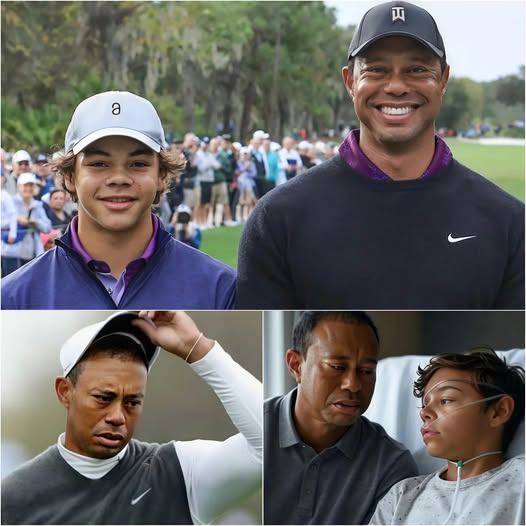IMPACT NEWS: Golf fans are choking up and praying as Tiger Woods shares heartbreaking news about his beloved son, Charlie Woods…