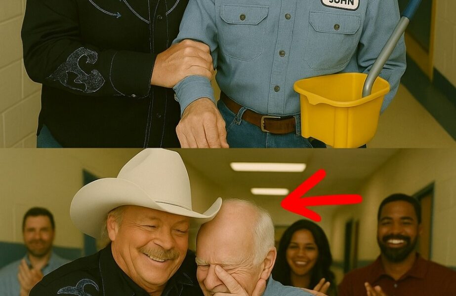 SAD NEWS: Alan Jackson Reunites with 83-Year-Old Janitor at His Old School – What Happens Next Leaves the Nation in Tears.