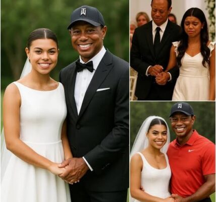 Congratulations on a special wedding: Sam Alexis Woods’ dad holds daughter’s hand, sends “emotional message” and “secret gift” to the couple that makes Sam Alexis Woods cry