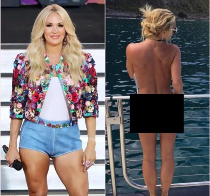 HOT PHOTOS: Oh my gosh, a journalist got a bloody nose after carrie underwood continues to stir up social media as leaked event photos showing 90% of her body put her in the spotlight in a way we’ve never seen before!