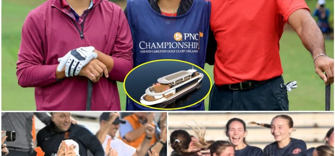 Charlie Woods left everyone stunned when he gave an incredibly valuable and rare gift to his older sister, Sam Woods, after she won the Florida state soccer championship, bringing a proud smile to their father, Tiger Woods