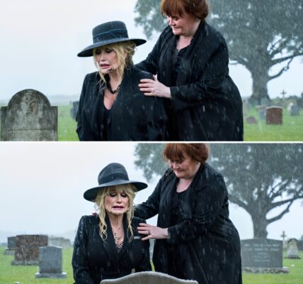 GOLDEN BOND BEYOND BORDERS: Susan Boyle Flies to U.S. to Stand Beside Dolly Parton at Late Husband’s Grave — A Moment of Tears, Memory, and Unbreakable Friendship