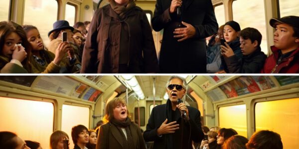 No Stage, No Lights, Just a Miracle: Andrea Bocelli and Susan Boyle’s Spontaneous Underground Duet Leaves Londoners in Tears.