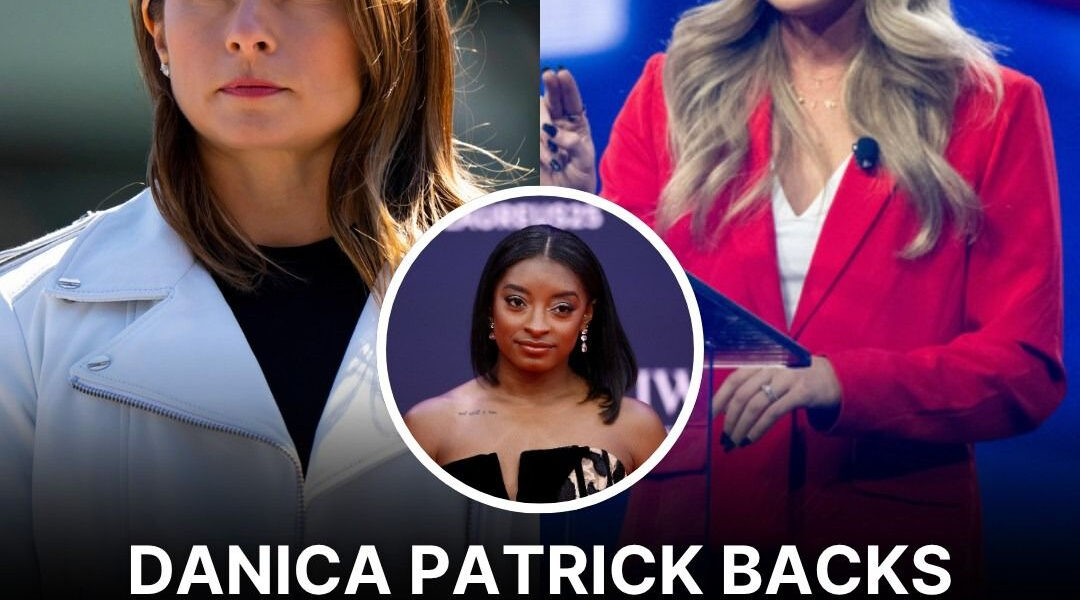 Danica Patrick Sparks Controversy by Calling Trans Athlete Support “Irrational” — Publicly Backs Riley Gaines in Explosive Clash with Simone Biles!