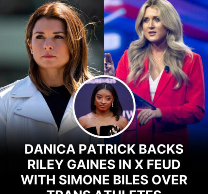 Danica Patrick Sparks Controversy by Calling Trans Athlete Support “Irrational” — Publicly Backs Riley Gaines in Explosive Clash with Simone Biles!