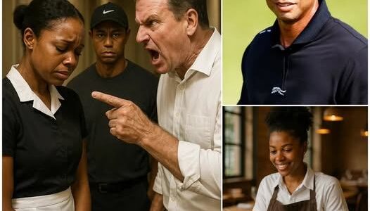 A black waitress was fired for helping Tiger Woods, but the next day, she got the biggest shock of her life…