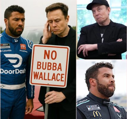 10 MINUTES AGO: Nascar's number one driver Bubba Wallace has shocked everyone by flatly rejecting Elon Musk's Tesla-sponsored jersey ad. Bubba Wallace gave a reason so convincing that it left Elon Musk speechless and shocked the global media... "He will regret the rejection."
