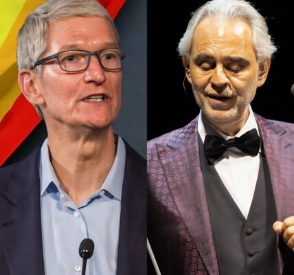 BREAKING NEWS: Prominent LGBT Billionaire Tim Cook Offered Opera Legend Andrea Bocelli $100 Million and a Global Sponsorship Deal If He Would Permanently Support a Pro-LGBT Campaign—Andrea Bocelli's One-Sentence Response Left the Entire World in Silence…