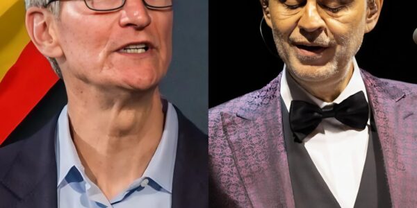 BREAKING NEWS: Prominent LGBT Billionaire Tim Cook Offered Opera Legend Andrea Bocelli $100 Million and a Global Sponsorship Deal If He Would Permanently Support a Pro-LGBT Campaign—Andrea Bocelli's One-Sentence Response Left the Entire World in Silence…