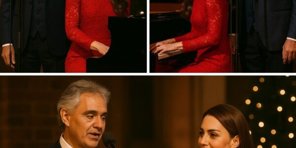 “A Night Of Grace” – Kate Middleton And Andrea Bocelli Leave Royal Gala In Tears She didn’t need words—her music spoke volumes. As Kate Middleton sat at the grand piano, dressed in timeless elegance, her delicate touch summoned an aching beauty. Then Andrea Bocelli stepped forward, his voice rising in Ave Maria, golden and eternal. The entire room froze. Tears shimmered in candlelight. “It was like heaven opened for a moment,” murmured a guest. This wasn’t just a performance. It was grace itself—raw, regal, and reverent. A princess and a maestro, united not in fame, but in something far more sacred: the healing power of music.