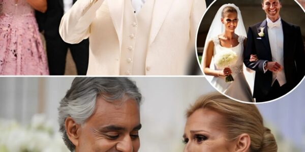 No big speech. No spotlight. Just Andrea Bocelli, one of the most iconic voices on earth, quietly stepping forward inside the jaw-dropping Notre-Dame Basilica in Montreal. It was the wedding of Céline Dion’s son, René-Charles—and without warning, Bocelli began to sing “The Prayer.” The second his voice echoed through the church, the world seemed to freeze. No one reached for a phone. No one dared to speak. It was pure silence—except for that voice. Even Céline, a woman who’s carried unimaginable grief with grace, was seen quietly wiping tears as her dear friend honored her family in the most sacred way possible. It wasn’t just a performance—it was a moment soaked in love, loss, and legacy. Her son starting a new chapter. The memory of René Angélil hanging gently in the air. Two legendary voices, his and hers, woven into one soul-stirring melody. Guests later whispered: it didn’t feel like a wedding—it felt like time paused to let music, memory, and love hold hands.