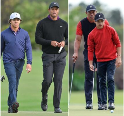 VERY SAD NEWS: 10 minutes ago Tiger Woods posted on her personal page “It is with great difficulty that I announce this news, but my little son Charlie is facing a terrible disease. The 16 -year-old boy is facing death’s door.”