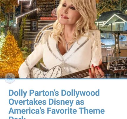 Dolly Parton’s Dollywood Overtakes Disney as America’s Favorite Theme Park!