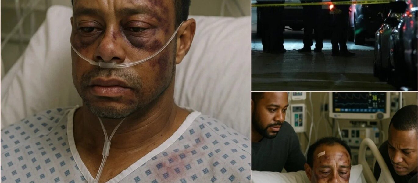 SAD NEWS: Intruder Attacks Tiger Woods in Home Invasion – Legendary Golfer Seriously Injured, Motive for Attack Being Clarified by Authorities