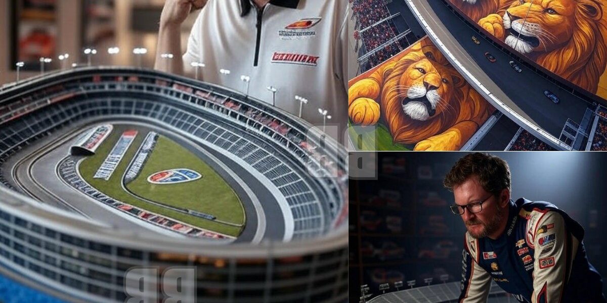 LATEST: Legend Dale Earnhardt Jr. announces $69.69 billion NASCAR racetrack project that will redefine the standards of professional NASCAR racing with state-of-the-art technology, luxury suites and expanded seating to deliver a world-class experience for NASCAR fans and the rest of the world…..