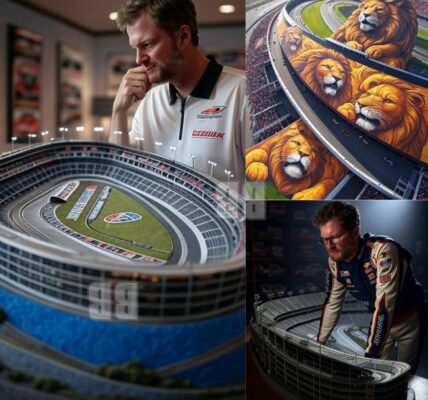 LATEST: Legend Dale Earnhardt Jr. announces $69.69 billion NASCAR racetrack project that will redefine the standards of professional NASCAR racing with state-of-the-art technology, luxury suites and expanded seating to deliver a world-class experience for NASCAR fans and the rest of the world…..