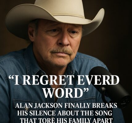 “I Regret Every Word” – Alan Jackson Finally Opens Up About the Song That Tore His Family Apart