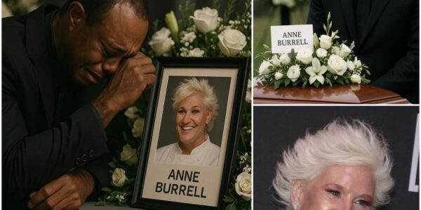 One Swing, Two Legends, and a Final Goodbye: Tiger Woods Makes a Surprise Appearance at Anne Burrell’s Funeral — And What He Offered Left Everyone in Tears…