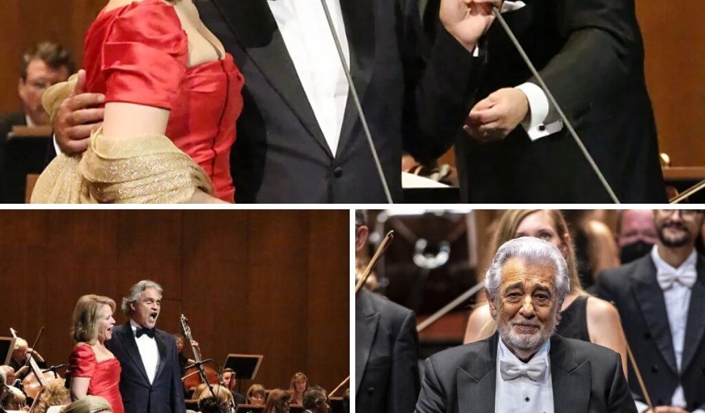 For the first time ever, Andrea Bocelli and Renée Fleming shared the stage in a breathtaking duet at the Remembering Pavarotti benefit concert. Held in honor of the legendary tenor Luciano Pavarotti, the event brought together the world’s finest voices for an unforgettable night of music. Bocelli’s rich tenor blended seamlessly with Fleming’s soaring soprano, creating a moment that left the audience in awe. Their emotional performance paid tribute not only to Pavarotti’s legacy but also to the enduring power of opera. With standing ovations and tears in the crowd, it was clear this duet was a once-in-a-lifetime experience—two icons, one magical night, and a shared love for a maestro who changed the world of music forever.