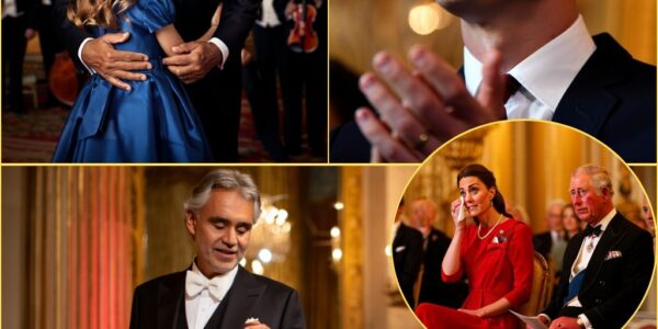 “Papa, this song is for you. You taught me to stand tall, to be kind, and to never forget where we come from." - In an unforgettable royal moment, Charlotte Elizabeth Diana — the eldest daughter of Prince William and Princess Catherine — took center stage at Buckingham Palace, stunning guests with her poise and voice. Teaming up with the legendary Andrea Bocelli, Charlotte performed a moving, original duet titled “Echoes of Our Kingdom”, composed specially for her father’s 43rd birthday. With a sapphire-blue gown mirroring her royal roots and a diamond tiara catching the chandelier light, Charlotte sang with a grace far beyond her years — her harmonies blending seamlessly with Bocelli’s.