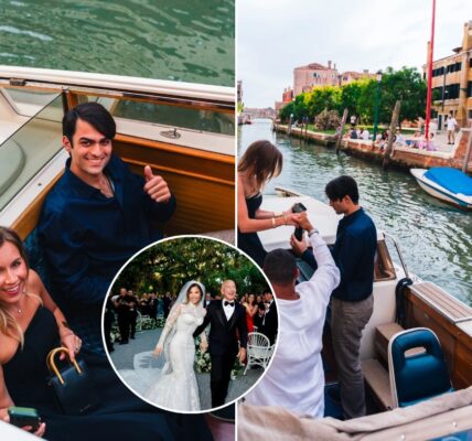 “Matteo Bocelli: The Voice That Owned The Night!” At Jeff Bezos And Lauren Sánchez’s Venice Wedding, Matteo Bocelli Left Guests Spellbound With An Elvis Classic And A Breathtaking “Ave Maria.” His Voice, His Presence — Pure Magic. “He Made The Night Unforgettable,” One Guest Said. Watch The Serenade That Stole The Show👇!