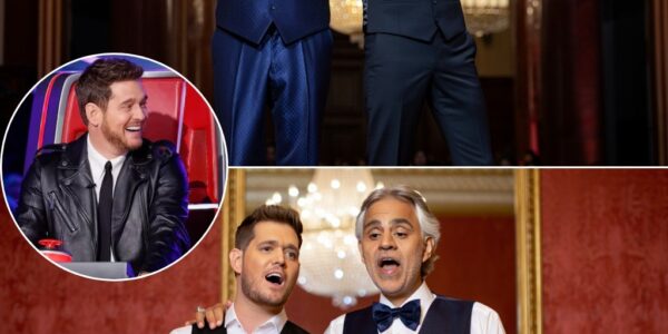 In an unforgettable night at La Scala, Milan, Michael Bublé stepped far beyond his jazz comfort zone—sharing the stage with opera legend Andrea Bocelli for a soul-stirring duet of “Miserere.” Their voices—Bublé’s smoky croon and Bocelli’s soaring tenor—danced in English and Italian, merging jazz and classical opera in breathtaking harmony. The audience held their breath as two worlds collided with grace, passion, and reverence. Even Bocelli himself was seen smiling, whispering, “This is what music without borders sounds like.” A standing ovation roared across the ancient opera house, echoing a once-in-a-lifetime moment.