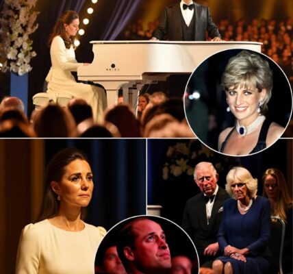 “This is for our beloved mother — forever cherished. Even though the children never met their grandmother… they loved her.” — On the evening of July 1, inside the candlelit gardens of Kensington Palace, the Royal Family gathered to honor Princess Diana’s 64th birthday. But the most tender moment came not from the music, or the flowers, but from the Princess of Wales’ own words. Sitting at a white grand piano, Kate Middleton paused, looked up at the stars, and whispered, “This is for our beloved mother — forever cherished. Even though the children never met their grandmother… they loved her.” Her voice trembled. Around her, silence fell. It was more than just a tribute — it was a family's silent promise that Diana's spirit would live on, in their hearts, in their children, and in the music they played under warm summer skies.