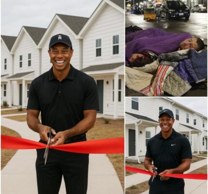 Tiger Woods has deeply moved many people by quietly building 500 fully furnished houses for more than 1,000 homeless people on the occasion of America’s Independence Day. He said a sentence that touched everyone’s hearts…