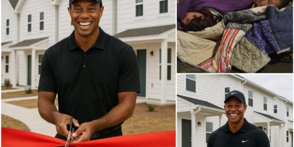 Tiger Woods has deeply moved many people by quietly building 500 fully furnished houses for more than 1,000 homeless people on the occasion of America’s Independence Day. He said a sentence that touched everyone’s hearts…