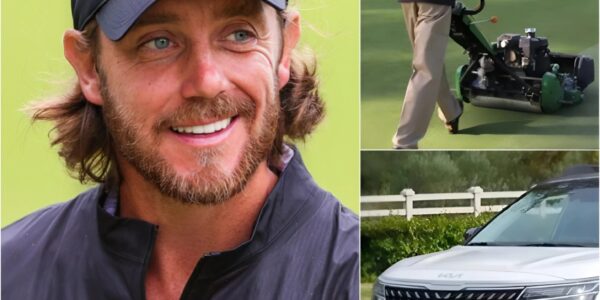 GOOD NEWS: The poor janitor at the PGA golf course helped Tommy Fleetwood fix a flat tire, and the next day, a white SUV appeared in front of his house! 👇