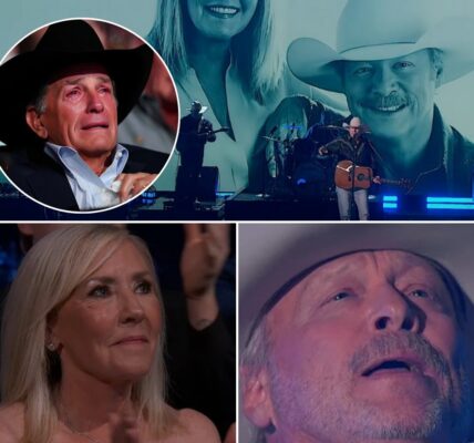 Alan Jackson didn’t just sing at the ACM Awards on May 8—he broke hearts. The moment he stepped onstage under soft blue lights, the crowd went quiet. No flashy effects, no big production—just Alan, his guitar, and old family videos playing behind him.