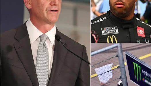 BOMBSHELL!! Steve Phelps Issues Stern “4 Words” Warning to Bubba Wallace Following His Sensitive Comments About the White Flag, a Move That Could Impact Bubba Wallace’s NASCAR Career.