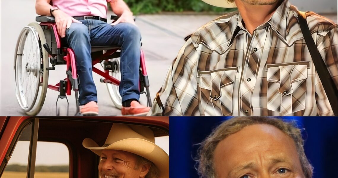 👉 At 67, Alan Jackson no longer rushes to be anywhere — not even his own legacy. He recently took a drive — not to a stadium, not to an award show — but to a dusty little backroad in Georgia where his childhood memories still echo like old hymns. There, under a faded tree he once climbed as a boy, Alan stepped out of his truck, stood in the shade, and said softly: “I used to think success was measured in miles… But turns out, the real journey was always within a few steps from home.” No crowd. No applause. Just a man coming to terms with time — not with regret, but with peace. Because somewhere between chasing charts and raising daughters, Alan found what really lasts: Faith. Family. And a front porch that never forgets your name.