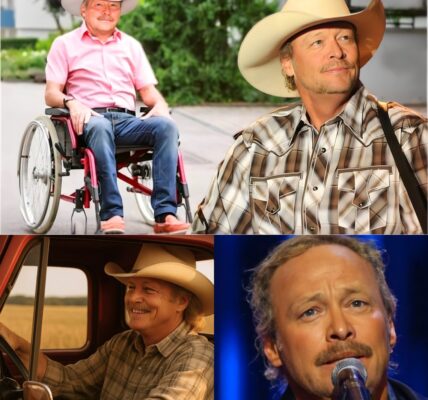 👉 At 67, Alan Jackson no longer rushes to be anywhere — not even his own legacy. He recently took a drive — not to a stadium, not to an award show — but to a dusty little backroad in Georgia where his childhood memories still echo like old hymns. There, under a faded tree he once climbed as a boy, Alan stepped out of his truck, stood in the shade, and said softly: “I used to think success was measured in miles… But turns out, the real journey was always within a few steps from home.” No crowd. No applause. Just a man coming to terms with time — not with regret, but with peace. Because somewhere between chasing charts and raising daughters, Alan found what really lasts: Faith. Family. And a front porch that never forgets your name.
