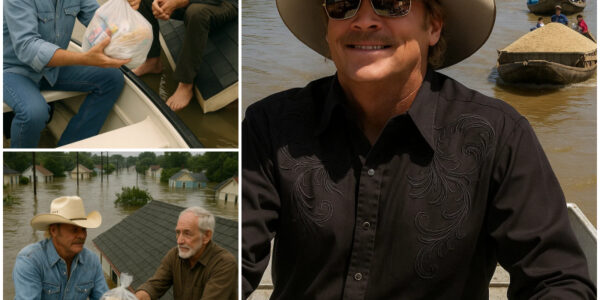 BREAKING NEWS: Nearly 10 tons of rice and food were transported by private boat from Georgia to Texas! The sign of country music star Alan Jackson appeared on the boat, making everyone admire, revealing the real person behind this humanitarian act that brought millions of people to tears.