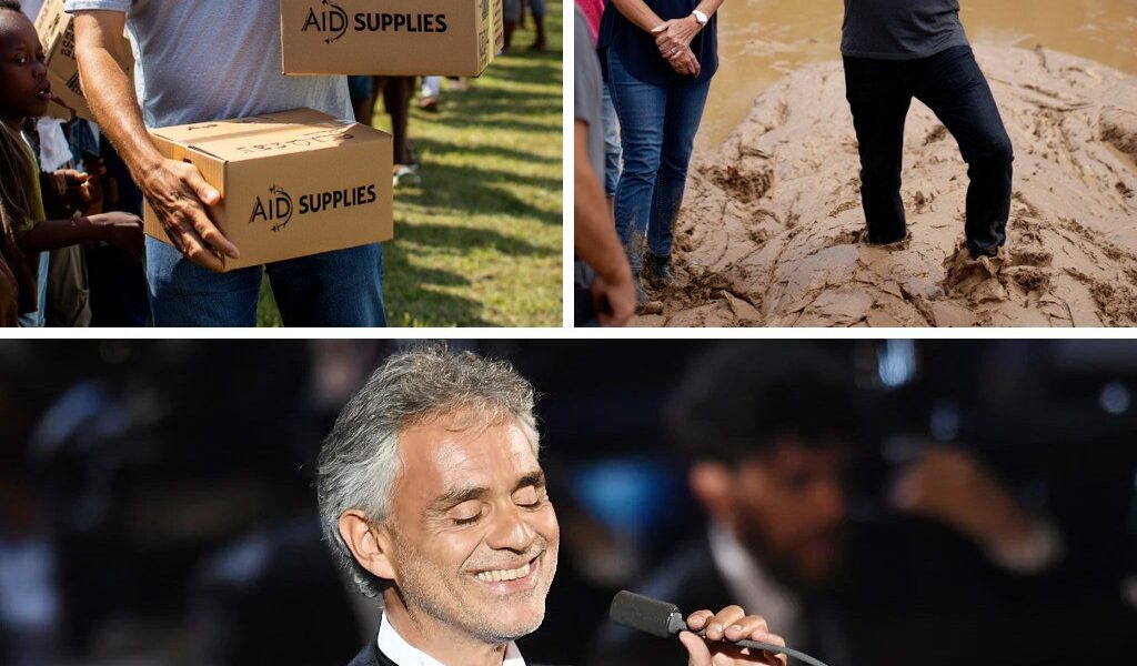 Amid the wreckage and heartbreak left behind by catastrophic Texas floods, opera legend Andrea Bocelli appeared without cameras, without fanfare—just silence, rubble, and stunned survivors. Then, with nothing but his voice, he sang. One song. One moment. And an entire town broke down in tears. His performance wasn’t staged—it was soul-shaking. What unfolded that day became more than music—it became a symbol of hope, grief, and the healing power of human connection when words fall short