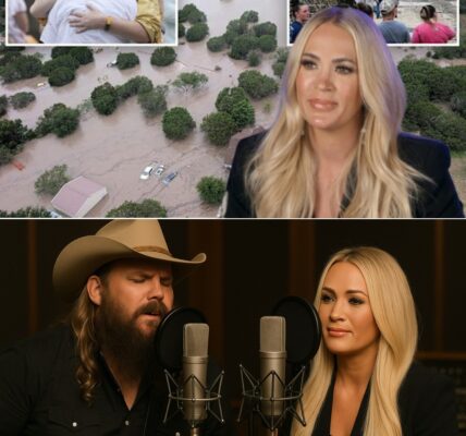 “Hold On, Texas” — the new song by Carrie Underwood and Chris Stapleton was not created to climb the charts, but to touch broken hearts. After hearing the news that the flood that swept through the Texas Hill Country had taken more than 111 lives, including nearly 30 children, Carrie choked up: “Now is the time for us to come together, to do everything for the people.”