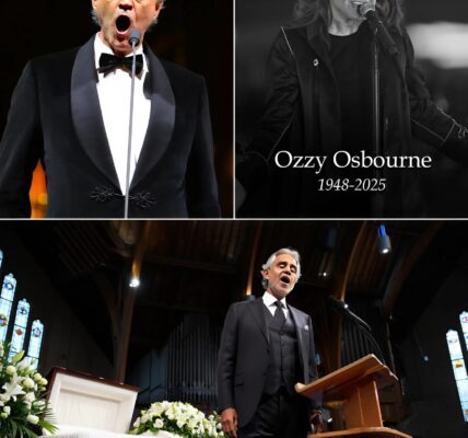 As the sun dipped behind the ancient walls of the Verona Arena, 150,000 fans gathered under the stars for a grand celebration of classical music and timeless voices. But what unfolded next was far beyond any aria or encore. Andrea Bocelli, the world-renowned tenor, stepped onto the stage just before the finale — his face solemn, his posture reverent — and quietly said into the microphone: “Tonight, I sing not only in honor of music, but in memory of a soul who made us all feel something… raw, loud, and deeply human. This is for Ozzy Osbourne.” The orchestra fell still. The audience froze. And then came the first note of something no one expected — a haunting, operatic interpretation of “Iron Man.”