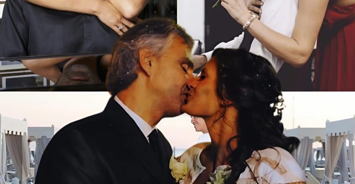 During Andrea Bocelli’s romantic duet of Cheek to Cheek with his wife, the audience was visibly moved by the intimate and emotional performance. As Bocelli’s powerful voice blended with his wife’s delicate tones, a sense of warmth and tenderness filled the air. The couple’s chemistry was undeniable, evoking a deep connection that resonated with the crowd. The atmosphere was magical, with the audience captivated by the love and harmony shared between them, making it a truly unforgettable moment. The performance left many in awe, some even teary-eyed, touched by the beauty of both the music and the heartfelt display of affection.