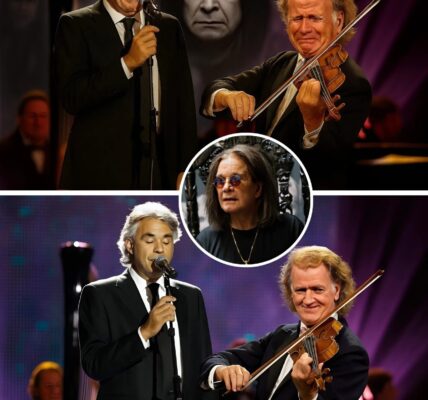 No one could’ve predicted what happened when André Rieu and Andrea Bocelli took the stage — but the result was nothing short of breathtaking. In a powerful and deeply emotional tribute to rock legend Ozzy Osbourne, the two classical giants blended soaring vocals and haunting strings into a moment that silenced the crowd. As tears fell and whispers of farewell spread, fans were left wondering: Was this a final goodbye… or just the beginning of something unforgettable?