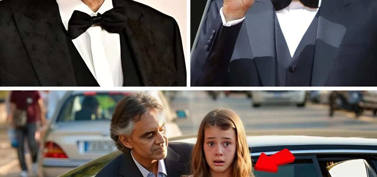 Amid honking cars and city chaos, Andrea Bocelli saw more than just a traffic jam — he saw a young girl, alone, pregnant, and trying to survive. What happened next wasn’t planned, staged, or for the cameras. It was raw humanity. His quiet gesture, captured by a stranger’s phone, has now ignited a global wave of emotion — proving that true greatness isn’t always found on stage, but in the unspoken moments that no one expects.