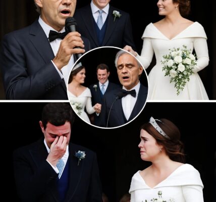 “Andrea Bocelli Admits Health Concerns and Pressure Ahead of Royal Wedding Performance—But Leaves Bride and Groom in Tears.” Andrea Bocelli, the legendary tenor with an unparalleled voice, has revealed the truth behind his breathtaking performance at the Royal Wedding—and it wasn’t what fans expected. Bocelli frankly admitted that he was STRUGGLING with unexpected health issues and extreme stress just hours before taking the stage. “I was in trouble,” he confessed, recalling the immense pressure of singing live for the royal couple and millions of people around the world. The combination of vocal strain, physical fatigue, and extreme anxiety left him fearful that he might not be able to perform at his best. “But I gave it my all,” he added—and that was enough. As his voice filled the huge auditorium, the bride and groom were moved to tears, and what had seemed like a disaster turned into a triumph. In the end, Bocelli didn't just perform—he won, proving once again why he is one of the world's most beloved singers.