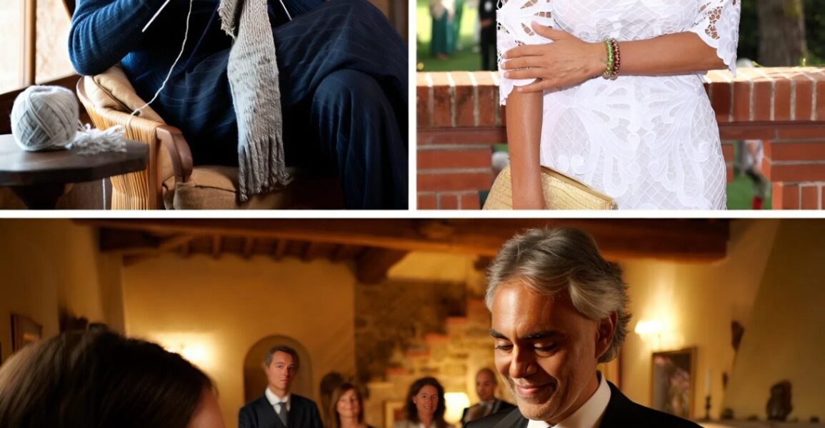 In a quiet moment away from the stage, Andrea Bocelli poured hours of patience and love into a gift unlike any other—each thread holding a silent melody only his heart could hear. Without ever seeing a single stitch, he created something that was more than fabric; it was a woven symphony of devotion that brought his wife, and countless fans, to tears.