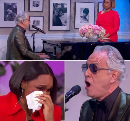 The audience held their breath as Andrea Bocelli, a blind legend, sang "Il Mare Calmo Della Sera" live, his voice rocking the room and Jennifer Hudson looked like she was trying to hold back sobs the entire time, and honestly, she was.