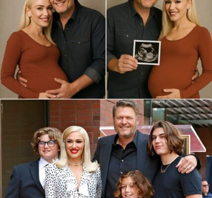 Country music fans are buzzing after Blake Shelton and Gwen Stefani’s long-held dream finally came true. The couple revealed they are expecting their first child together following a challenging IVF journey, with Shelton visibly emotional as he embraced his wife. Stars from The Voice and beyond flooded them with congratulations, while social media erupted in celebration. The news is spreading fast—click to discover the touching details behind this joyous milestone.