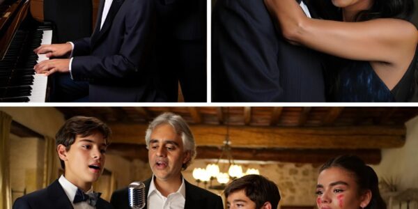 In an era where every moment is staged for cameras, this one wasn’t. Andrea Bocelli, surrounded by his children, delivered a musical tribute so raw, so personal, it left even his wife, Veronica Berti, speechless. No stage, no spotlight—just love, legacy, and a melody that turned a family celebration into a viral symbol of what the world’s been missing. Behind every note was a story, and behind every tear… something no one expected to feel again.